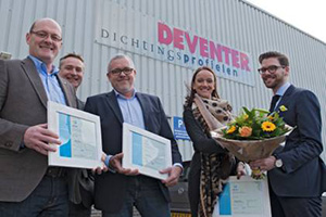Cradle to Cradle-certificaat voor afdichtingsprofielen van DEVENTER Profielen